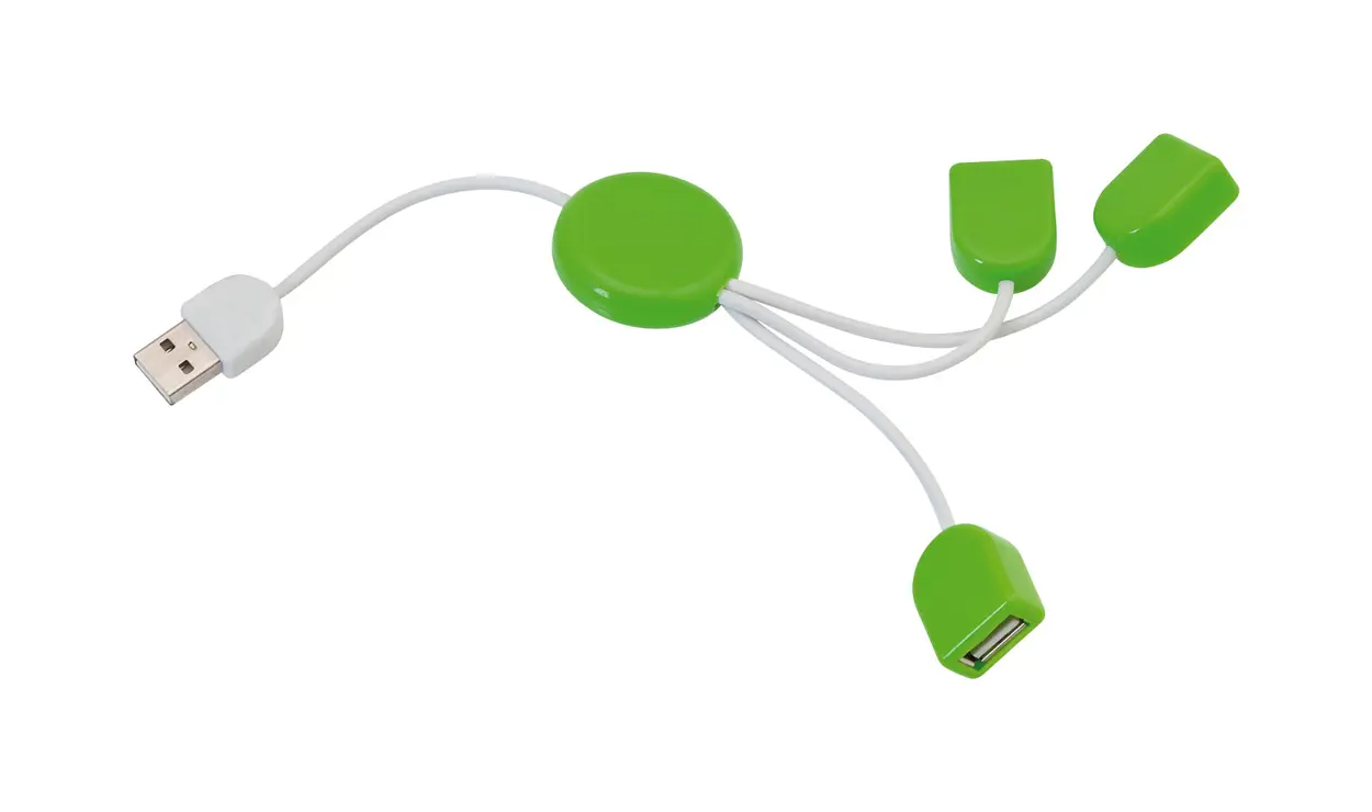 USB hub POD AP791402 lime green-0