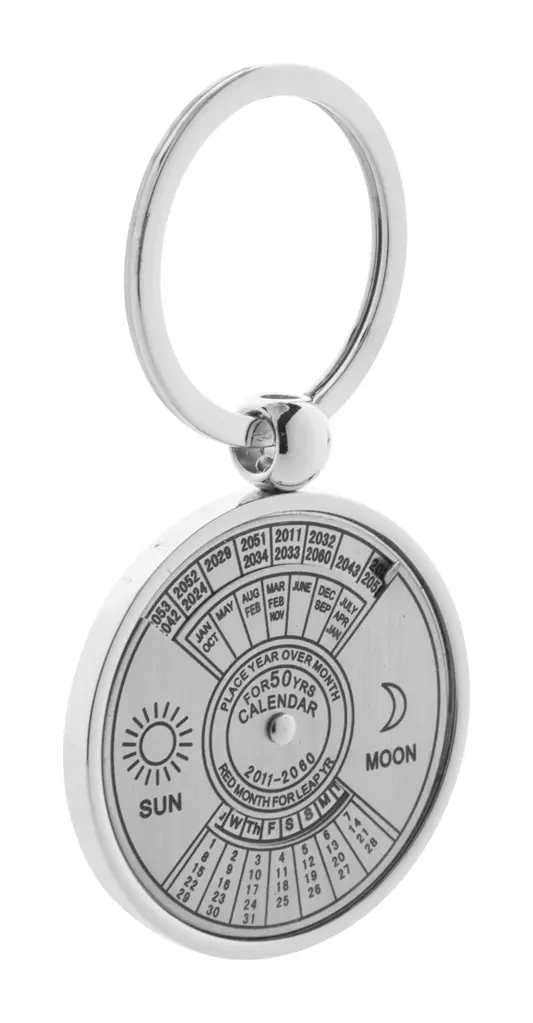 Privjesak za ključeve kalendar Eternity AP809516 silver-0