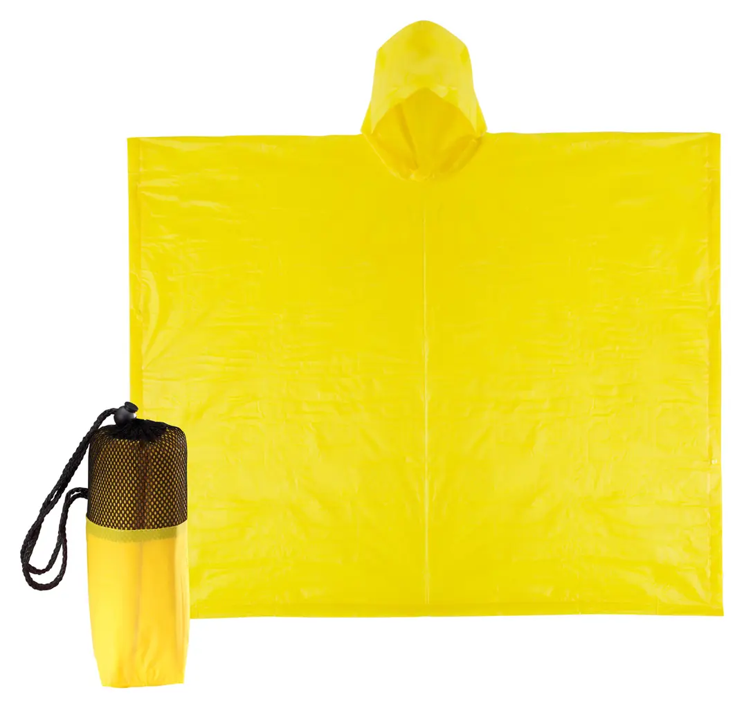 Pončo Zaril AP741277 yellow One size fits all-0