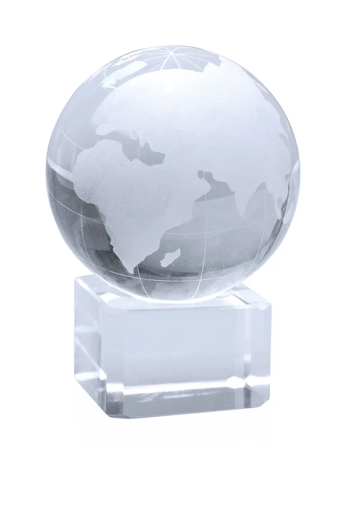 Staklena kugla globus World AP791422 transparent-1