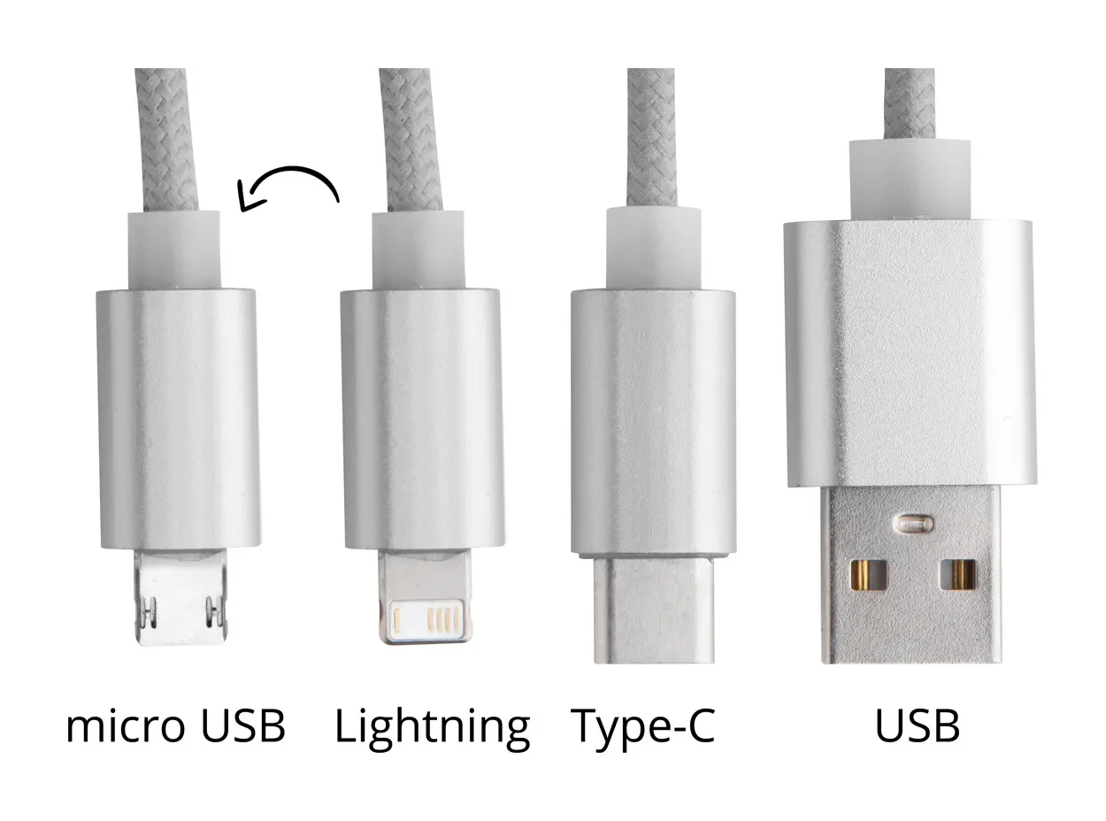 USB kabel za punjenje Scolt AP721102 silver-1