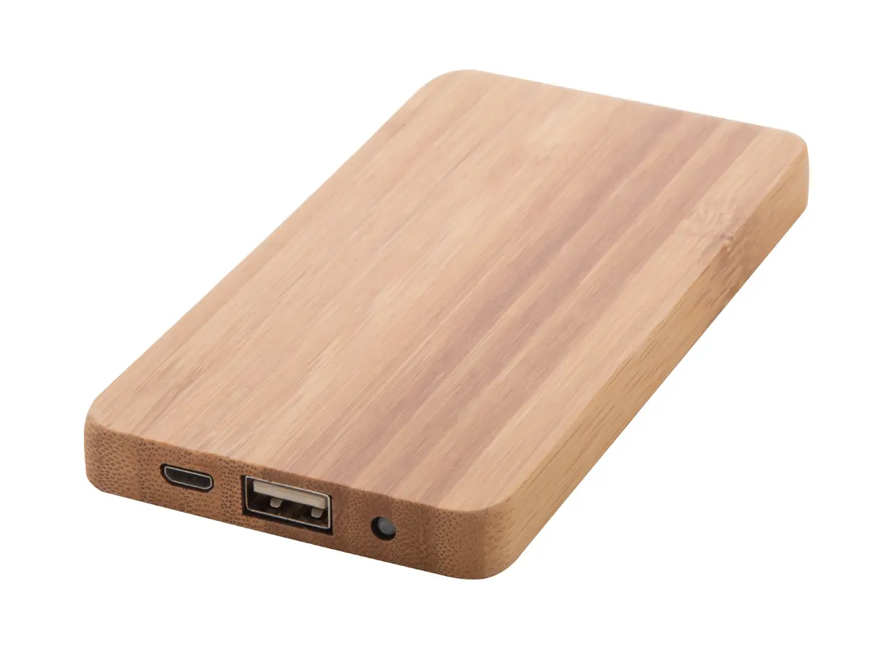 Power bank Bamboost AP810397 natural-1