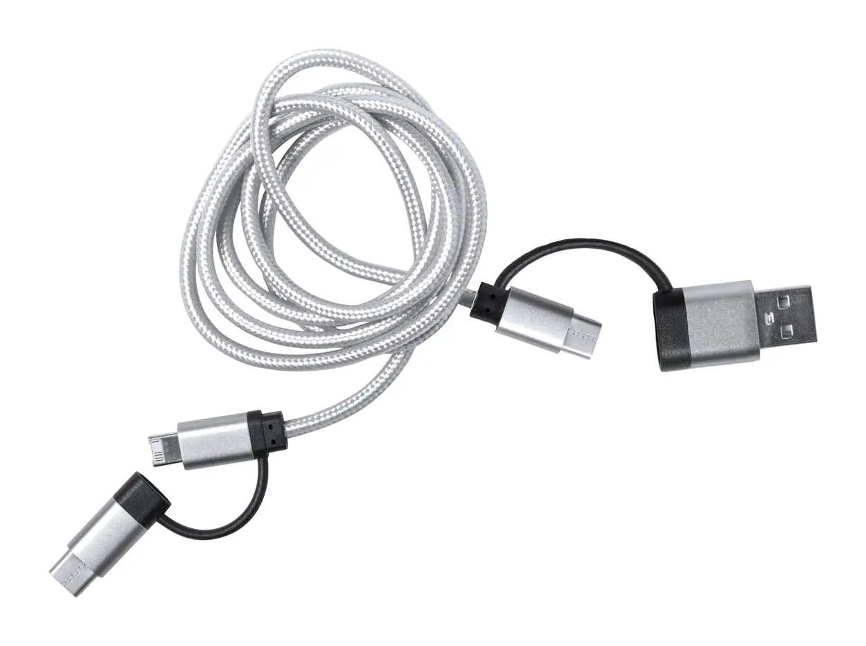 USB kabel za punjenje Trentex AP722112 silver-0