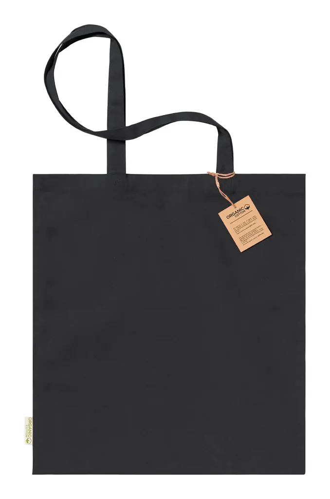 Torba za kupovinu od pamuka Klimbou AP722213 black-0