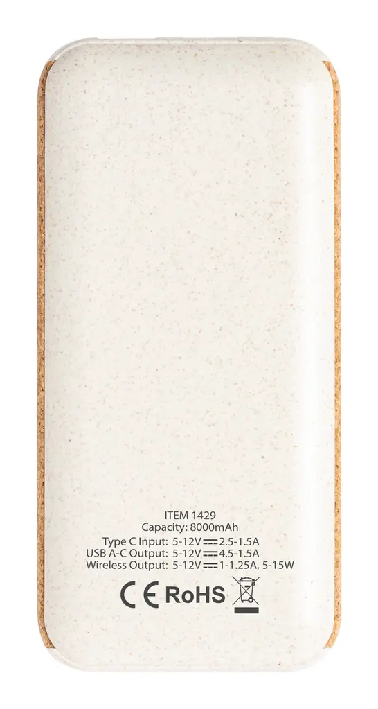 Power bank Limerick AP722583 natural-2