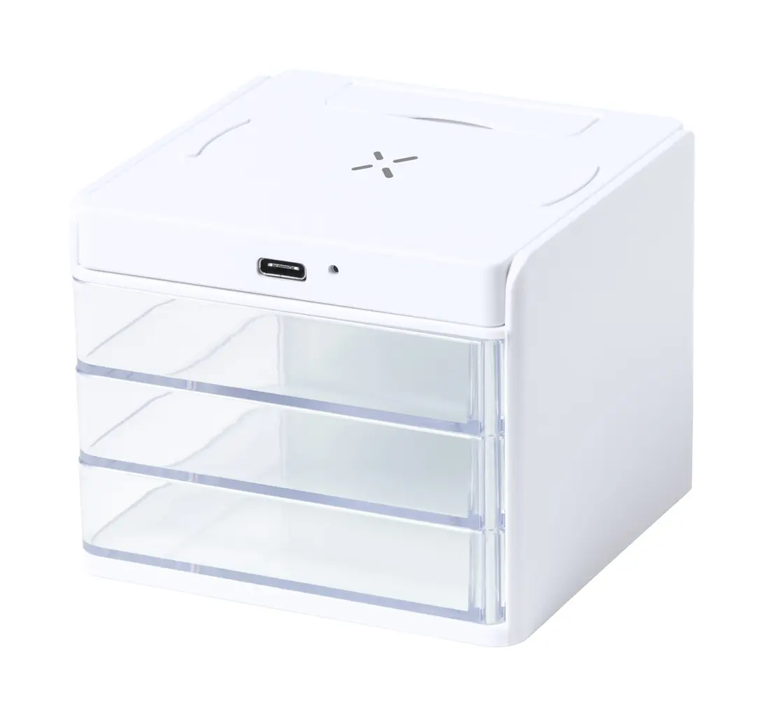 Organizator s bežičnim punjačem Macky AP723207 white-0