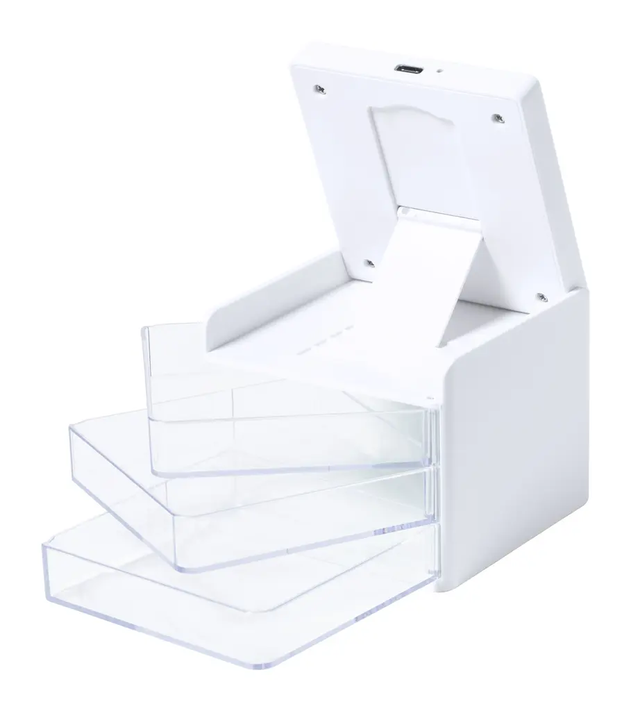 Organizator s bežičnim punjačem Macky AP723207 white-5