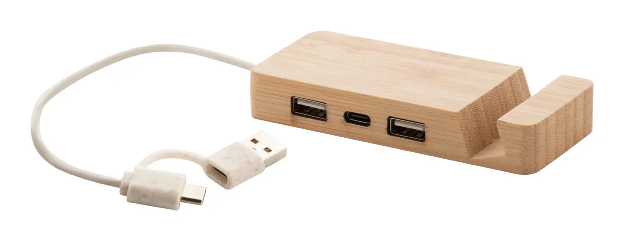 USB hub Mobaru AP864016 natural-2