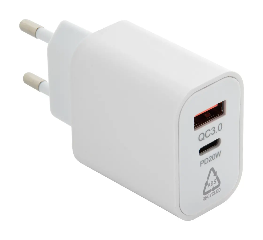 RABS USB zidni punjač Recharge AP864017 white-0