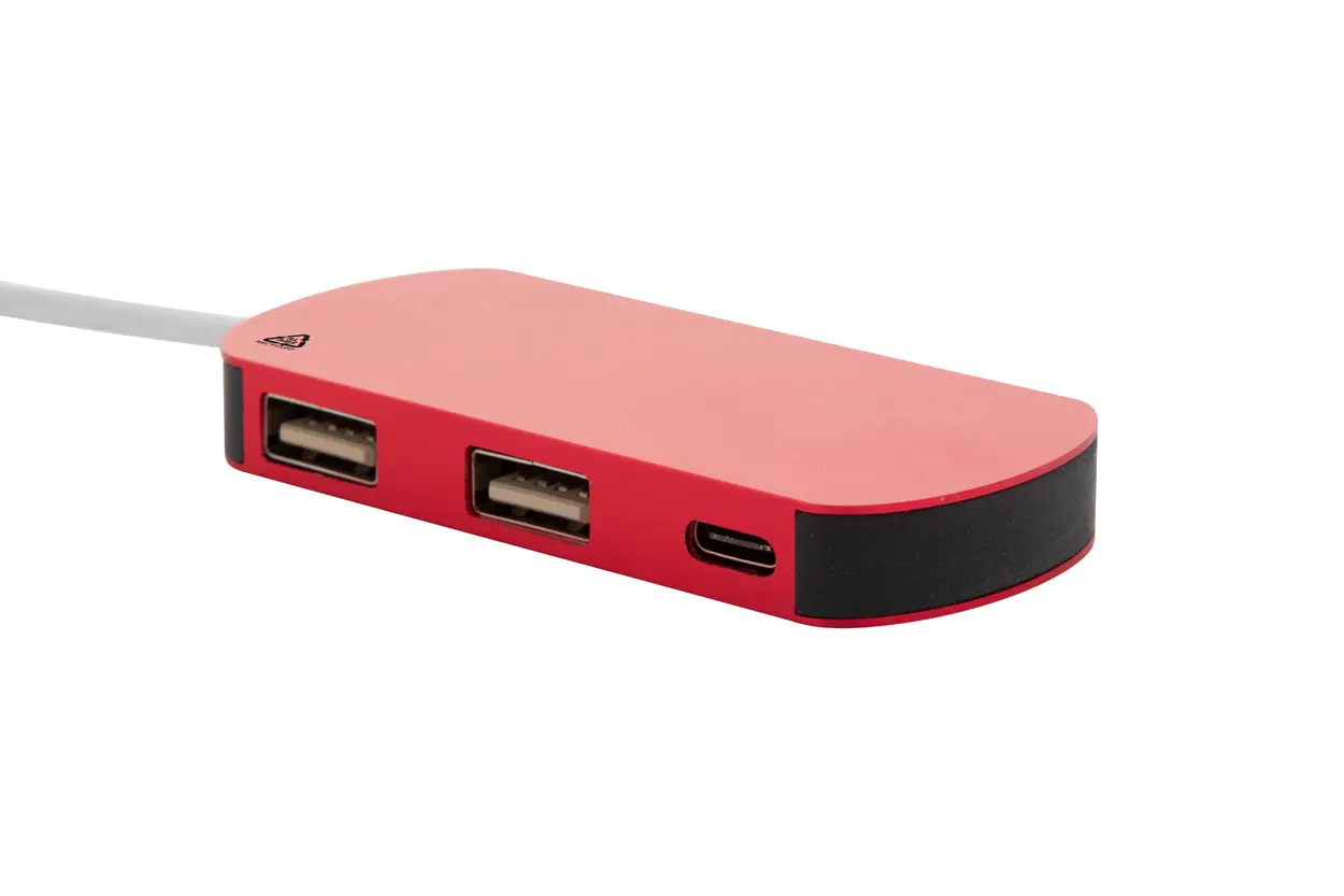 USB hub Raluhub AP864022 red-2