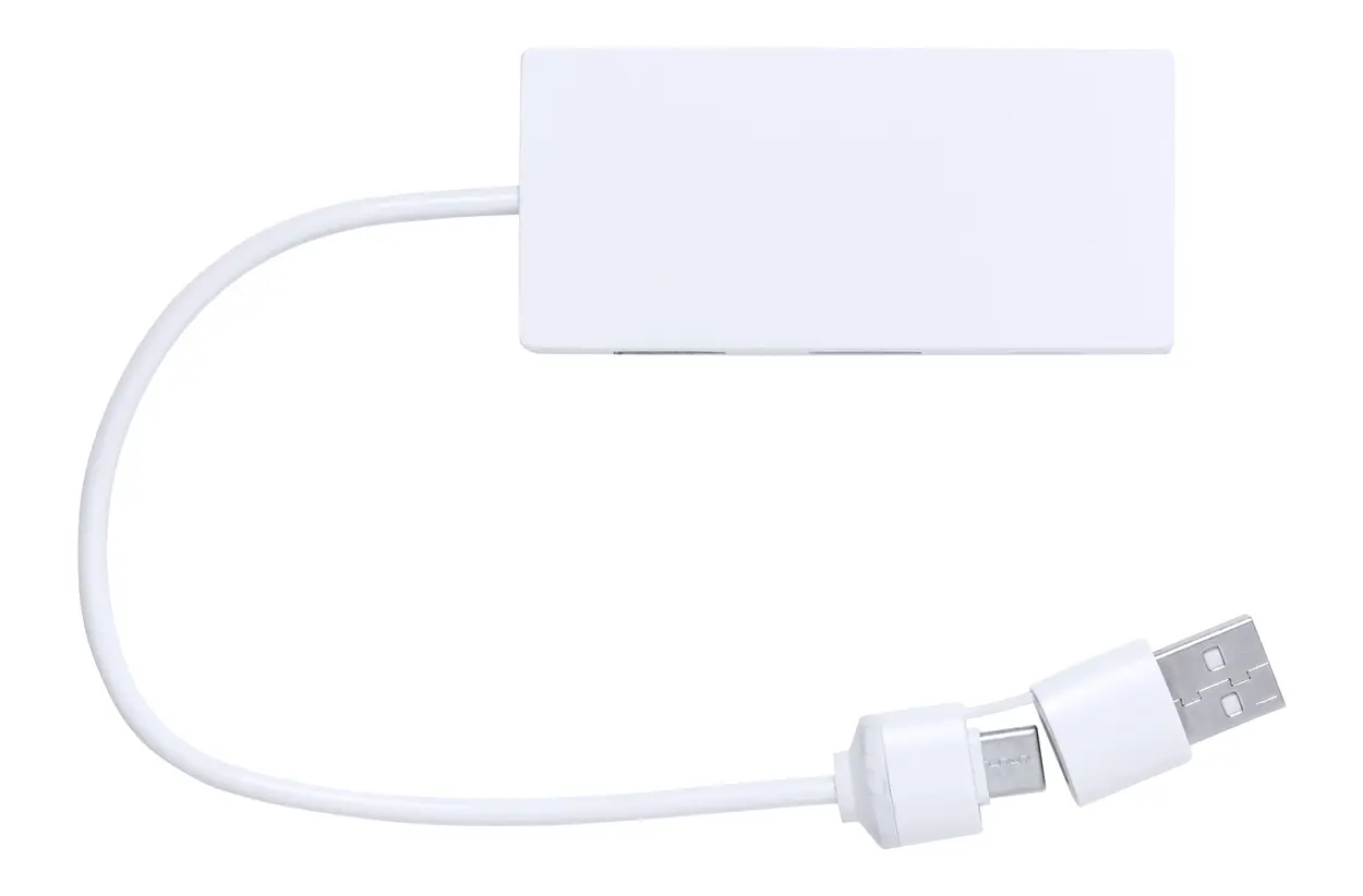 Prozirni USB hub Hevan AP733375 white-2