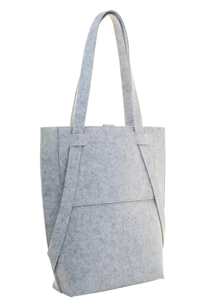 RPET torba za rame CUSTOM MADE CreaFelt Toteback AP716687 grey-1