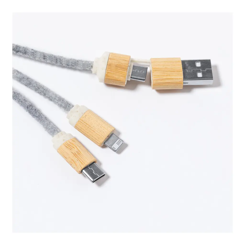 USB kabel za punjenje Braxton AP733396 grey-2