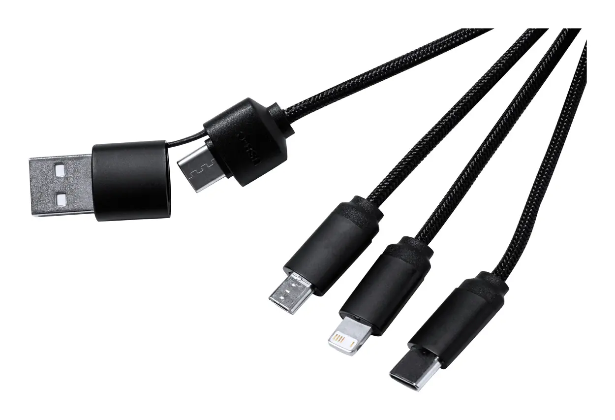 USB kabel za punjenje Lawrence AP733406 black-3