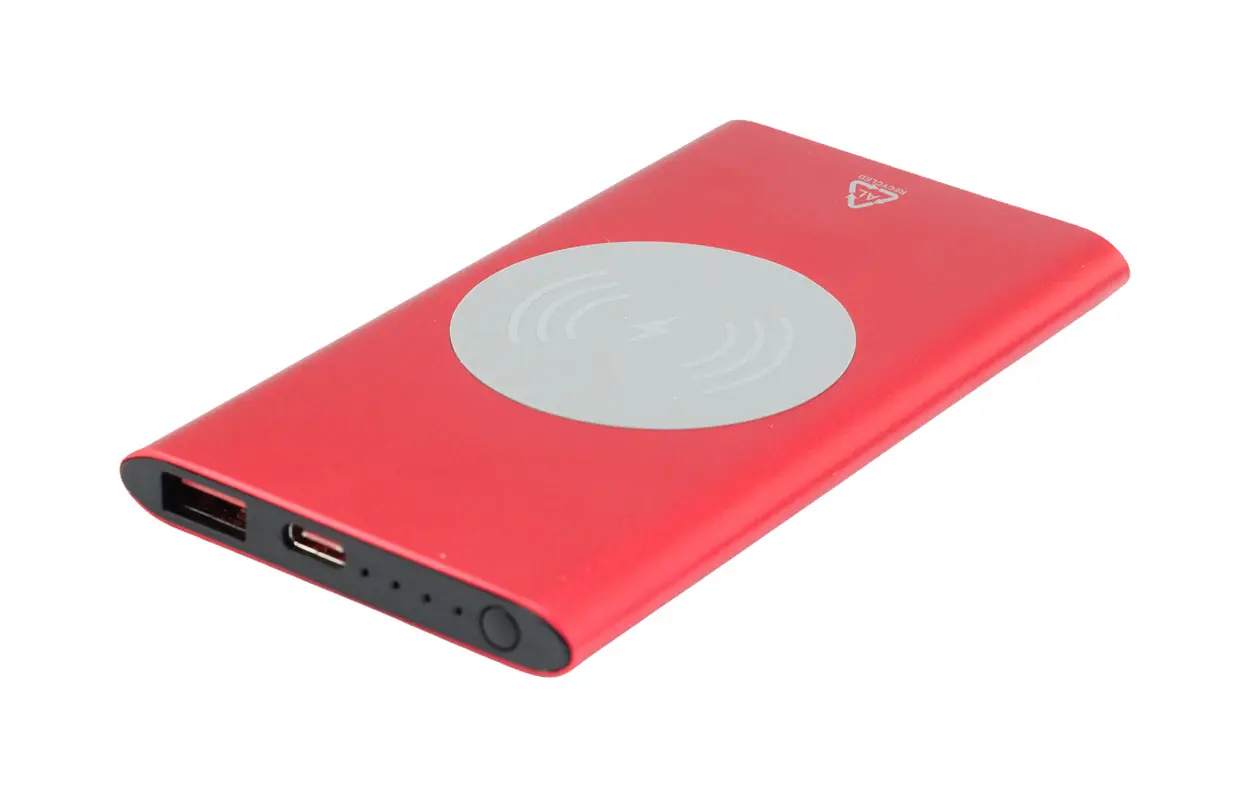 Power bank RaluWir AP864038 red-0