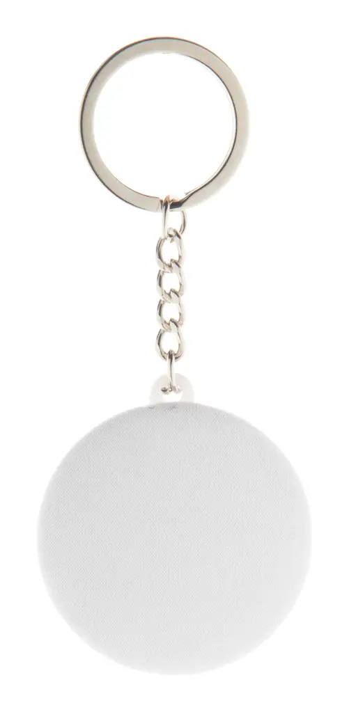 Privjesak s bedžom KeyBadge RPET Mini AP716722 white-1