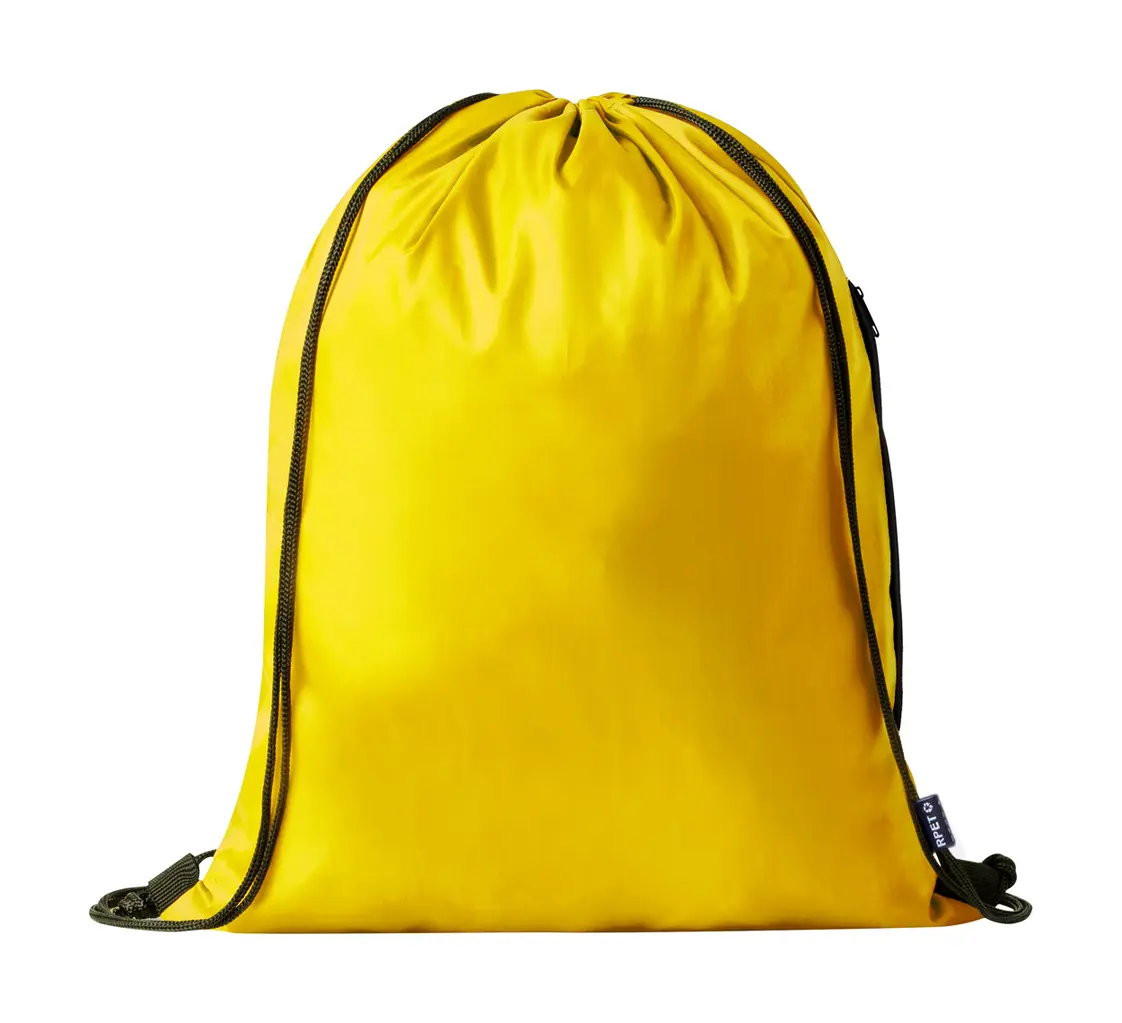 RPET Ruksak s vezicama Hildan AP734003 yellow-0