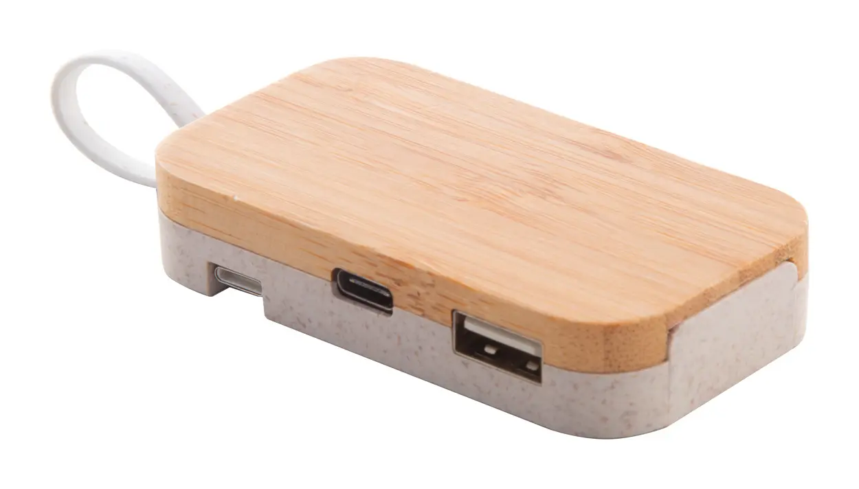 USB hub Holbaru AP864034 natural-1