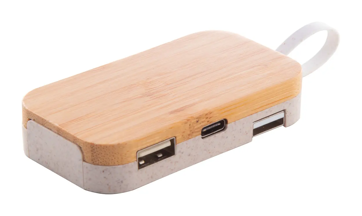 USB hub Holbaru AP864034 natural-2