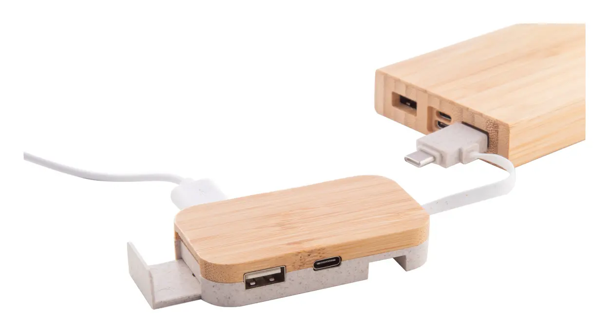 USB hub Holbaru AP864034 natural-5