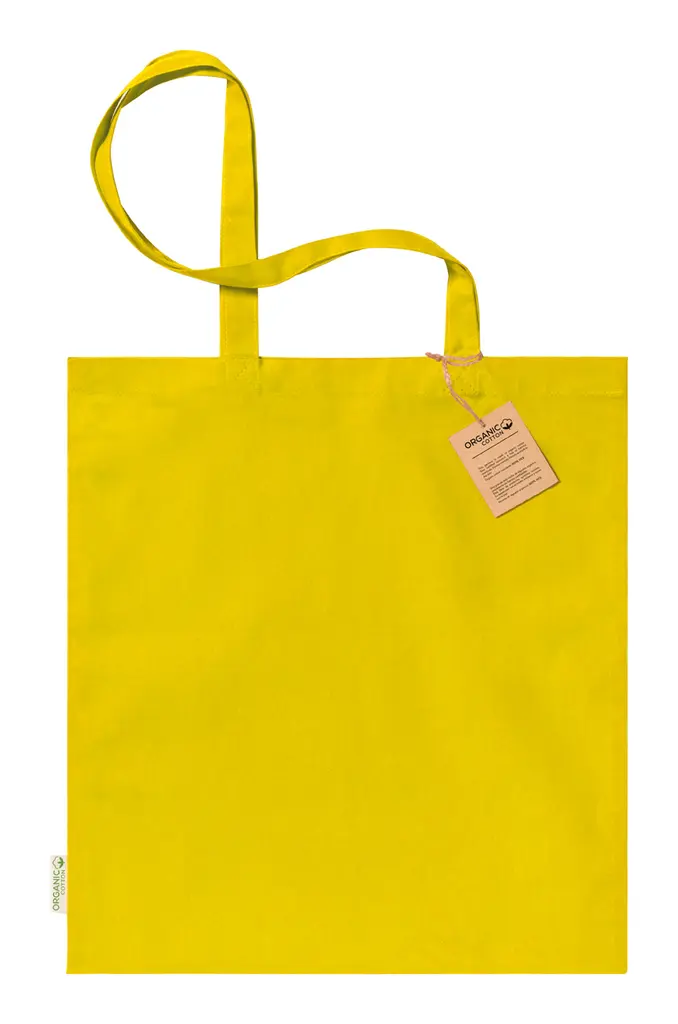 Torba za kupovinu od pamuka Klimbou AP722213 yellow-0