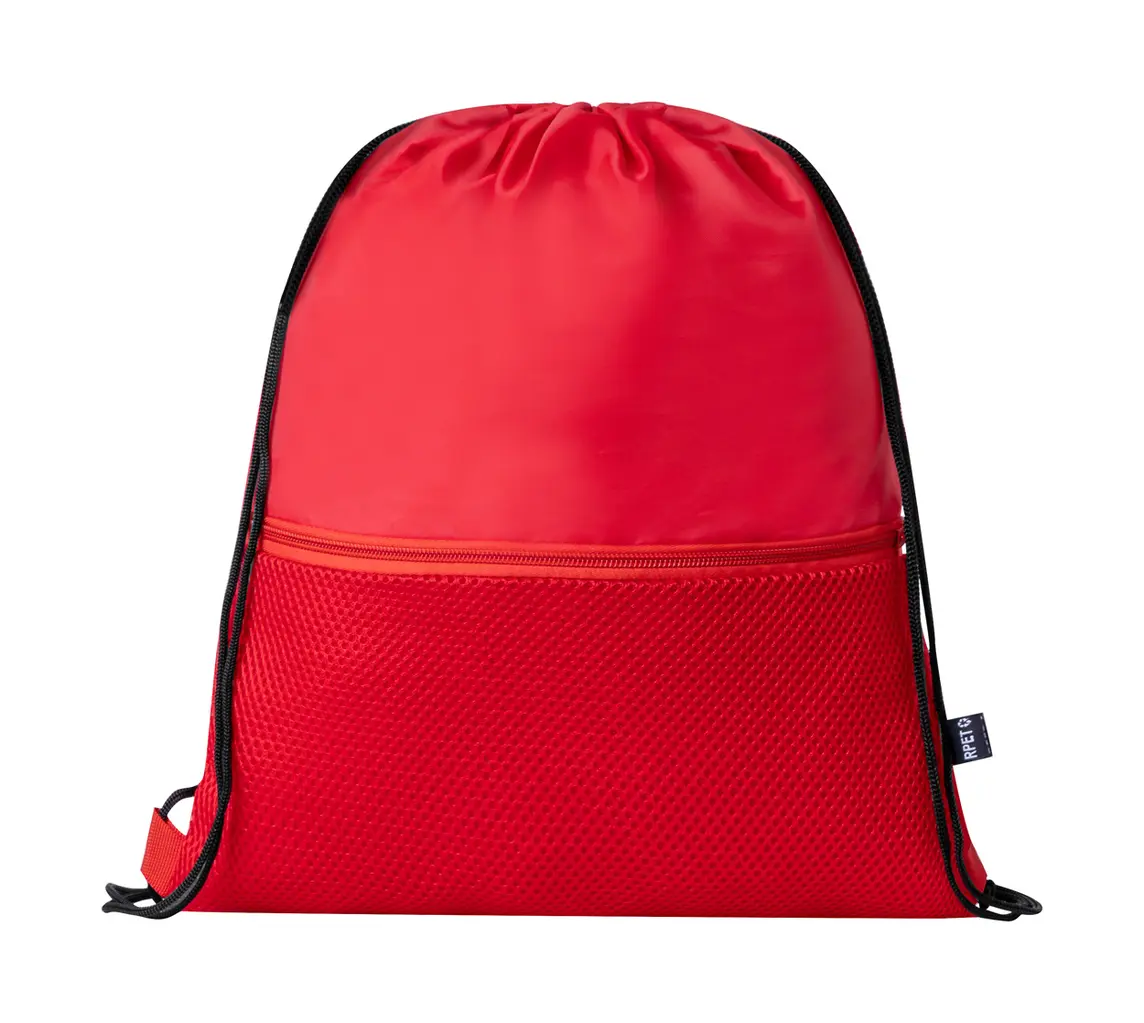 RPET Ruksak s vezicama Uznam AP734005 red-1