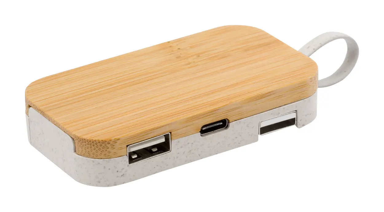 USB hub Flow AP734259 natural-1