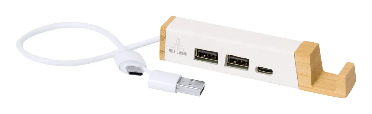 USB hub Kartip AP734262 white-0