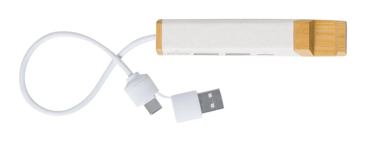 USB hub Kartip AP734262 white-3