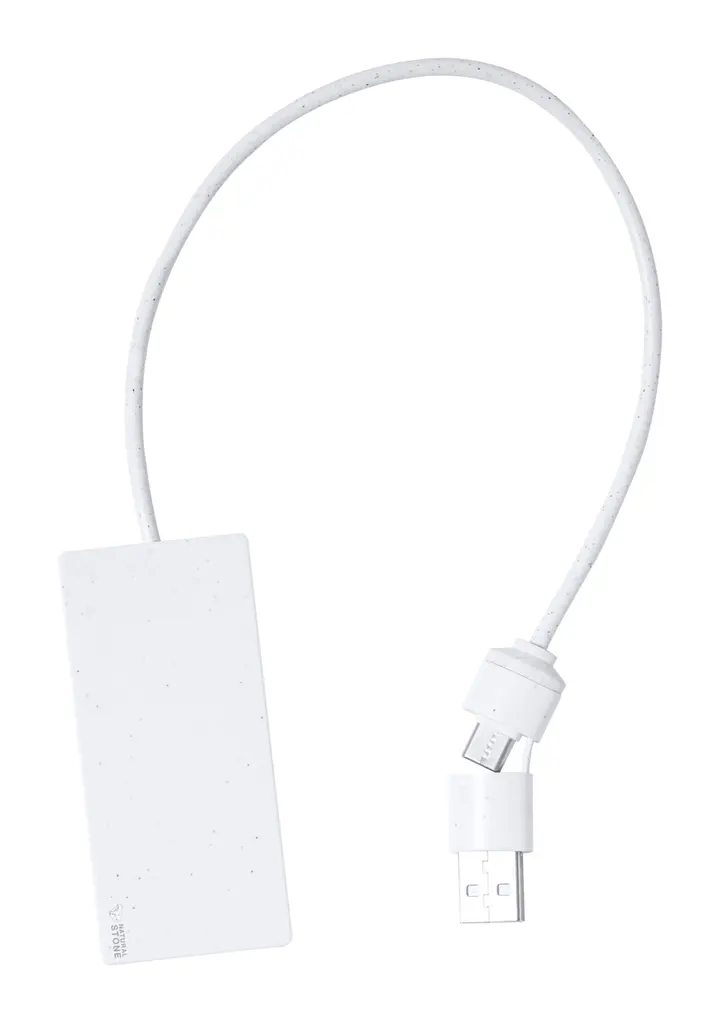 USB hub Nagent AP734140 white-3