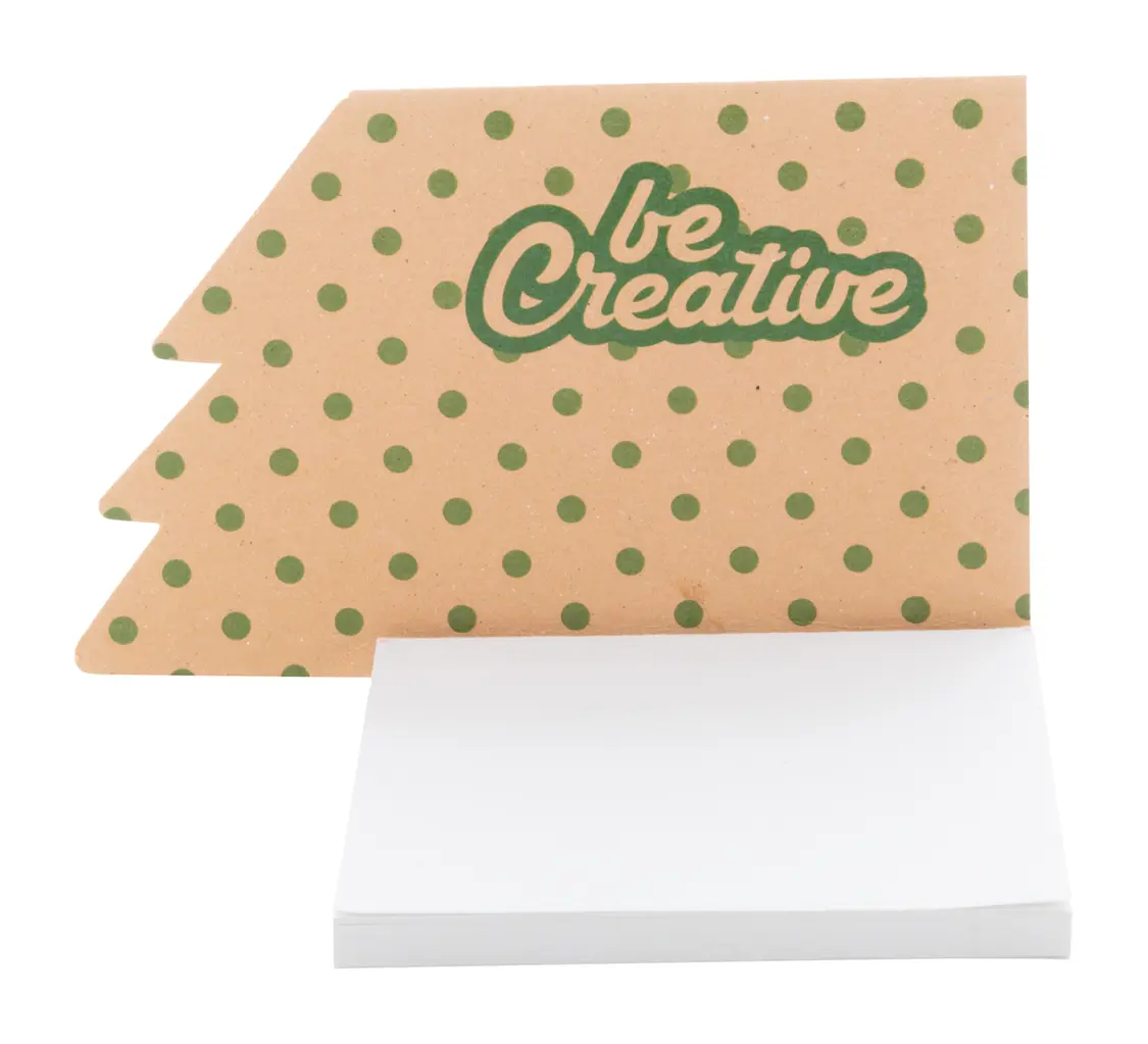 Samoljepljivi notes CreaStick Xmas Eco AP716800 natural 75×70×75 mm-1