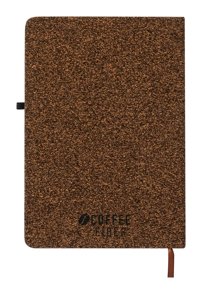 Rokovnik od vlakana kave Glampex AP735498 brown 147×210×15 mm-3