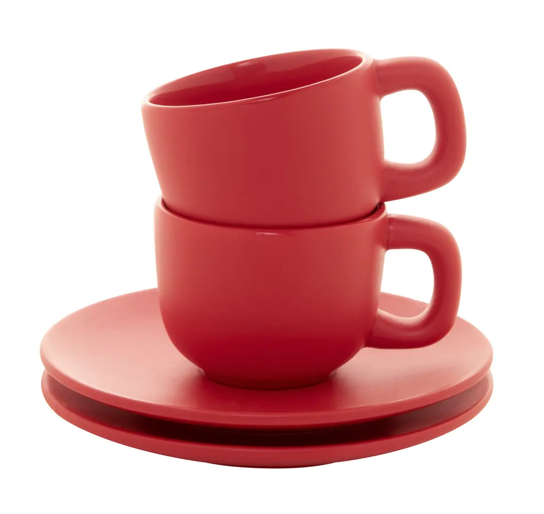 Set šalica za espresso Caturra AP800552 red 130×130×87 mm-0