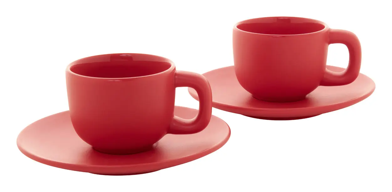 Set šalica za espresso Caturra AP800552 red 130×130×87 mm-1