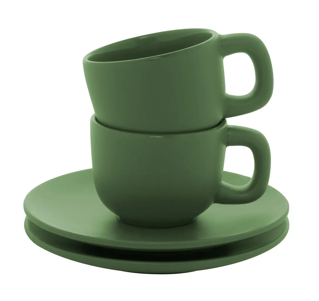 Set šalica za espresso Caturra AP800552 green 130×130×87 mm-0