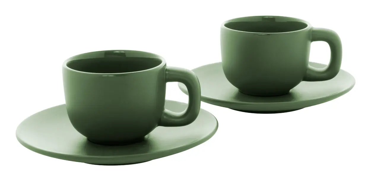 Set šalica za espresso Caturra AP800552 green 130×130×87 mm-3