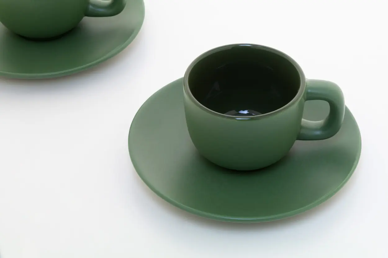 Set šalica za espresso Caturra AP800552 green 130×130×87 mm-7