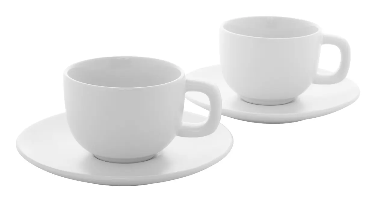 Set šalica za cappuccino Caturra Plus AP800556 white 160×160×110 mm-1