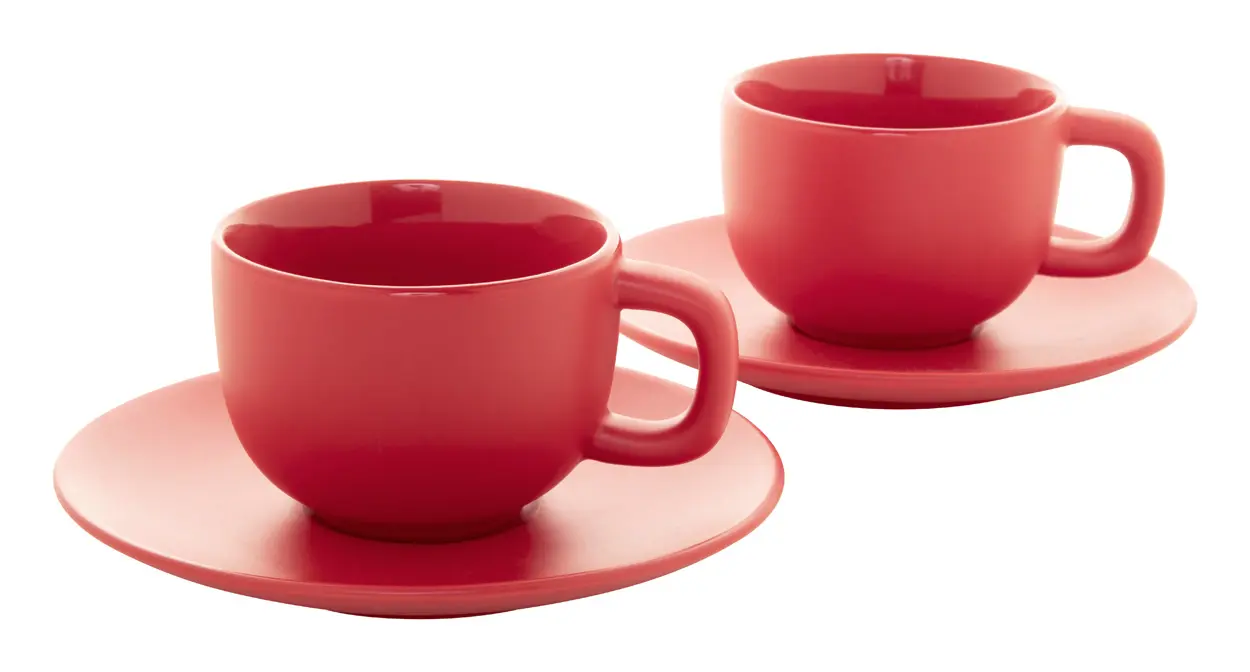 Set šalica za cappuccino Caturra Plus AP800556 red 160×160×110 mm-1