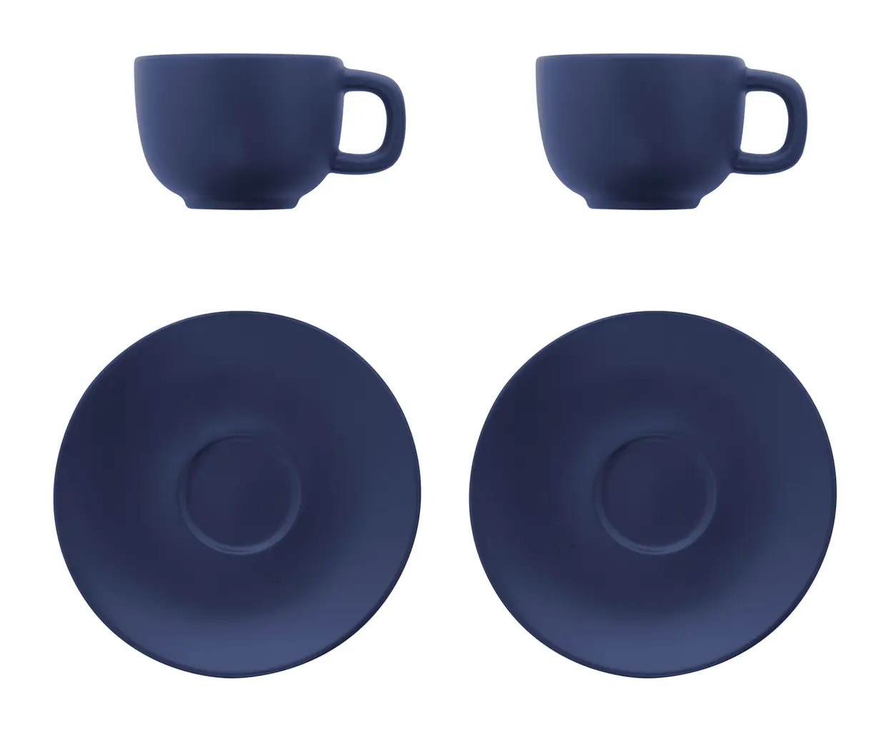 Set šalica za cappuccino Caturra Plus AP800556 dark blue 160×160×110 mm-6