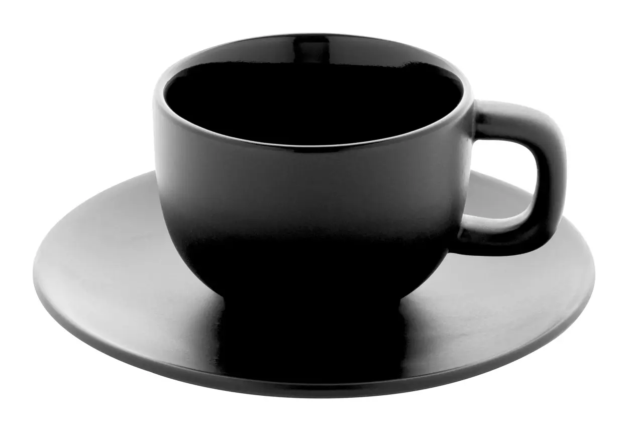 Set šalica za cappuccino Caturra Plus AP800556 black 160×160×110 mm-3