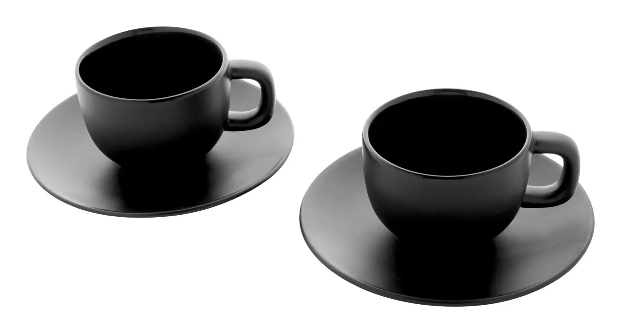 Set šalica za cappuccino Caturra Plus AP800556 black 160×160×110 mm-4