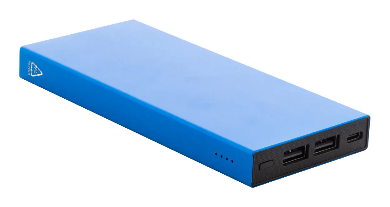 Power bank RaluTen AP864050 blue 64×143×15 mm-0