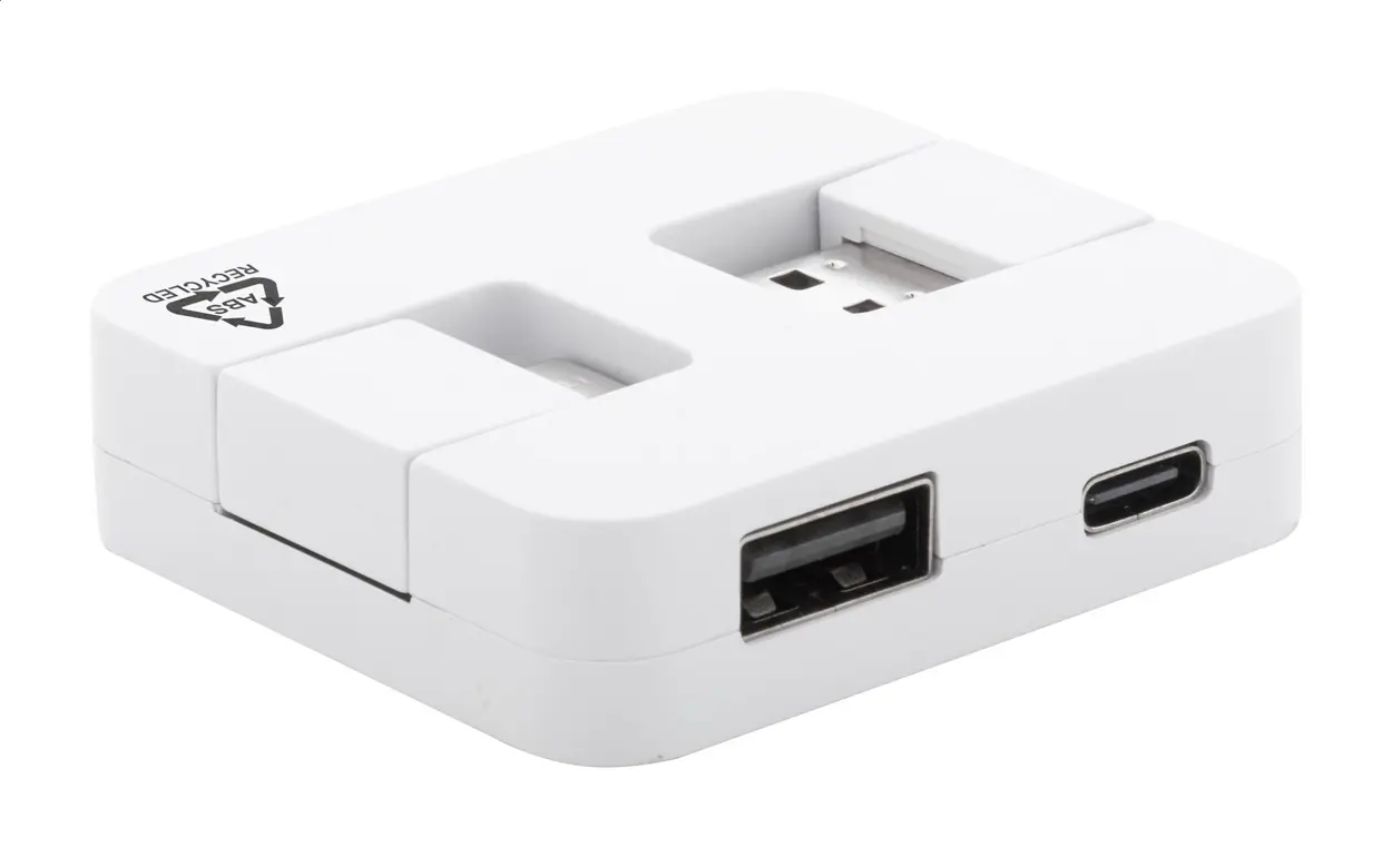 USB čvorište Rahubu AP864037 white 52×46×13 mm-0