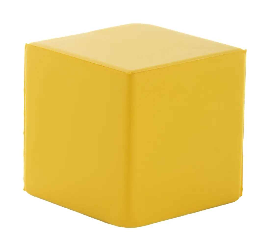 Antistres lopta Cubix AP844073 yellow 45×45×45 mm-0