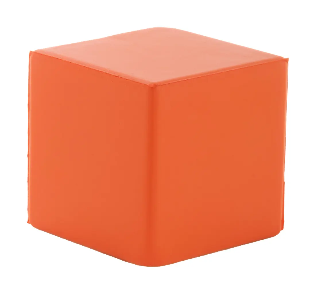 Antistres lopta Cubix AP844073 orange 45×45×45 mm-0