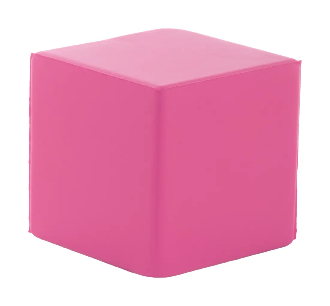 Antistres lopta Cubix AP844073 rose 45×45×45 mm-0