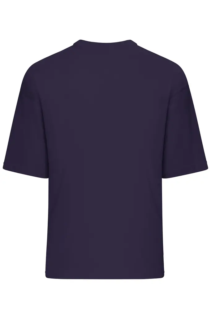 T-shirt Oversized 8041 deep-purple XXS-3