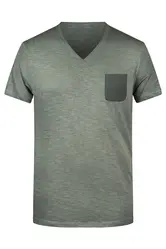 Muška majica 8016 dusty-olive 3XL-4