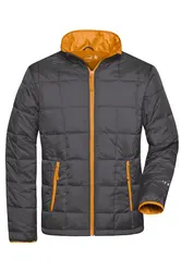 Muška jakna JN1035 carbon/orange XL-0